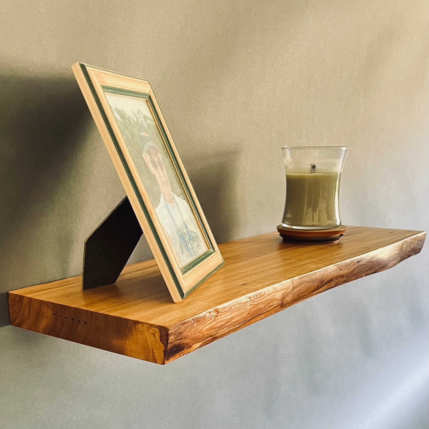 Live Edge Floating Shelves – Modern Elegance for Any Space
